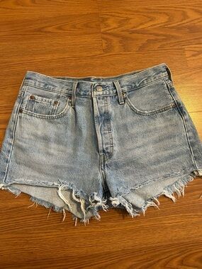 Levi’s 501’s Light Blue Shorts